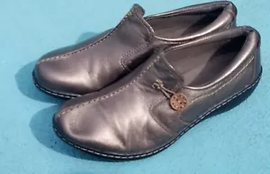 SCARPE SLIP-ON IN PELLE CLARKS TAGLIA 7 M - Foto 1 di 7