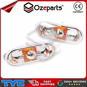 Pair LH+RH Guard Flasher Indicator Light Lamp For Volkswagen Amarok 2010~2022 - Picture 1 of 4