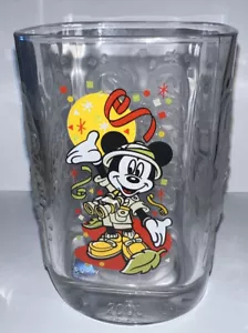 McDonalds Walt Disney World 2000 Mickey Mouse Safari Glass Cup (Animal Kingdom) - Imagen 1 de 23