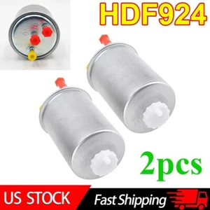 PACK OF 2 Fuel Filter For FORD SSANGYONG KIA JAGUAR TATA HYUNDAI Focus II HDF924 - Picture 1 of 12