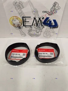 Honda OEM Tachometer Speedometer Meter Rubber CB CM CL 250-500 37242-323-701 x2 - Picture 1 of 2
