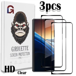 3Pcs HD ClearTempered Glass Outer Screen For Samsung Galaxy Z Fold 3/4/5/6 - Picture 1 of 14