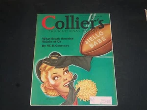 1940 NOVEMBER 9 COLLIER'S MAGAZINE - COCA-COLA AD ON BACK COVER - SP 8292 - Bild 1 von 2