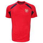 Arsenal FC Mens Official Football Crest Panel T-Shirt (SG2678)