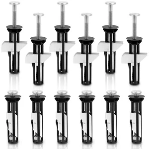 12Pcs Toilet Cover Maintenance Accessories Toilet Seat Bolts Firm Fixing Screws - Picture 1 of 11