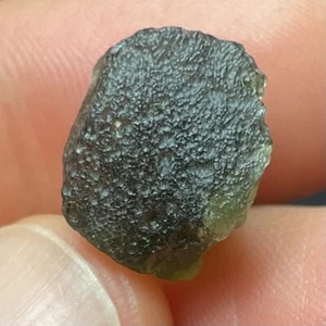 Natural Moldavite from Czech Republic 2.7g Green Tektite, Meteorite Impact - Picture 1 of 6