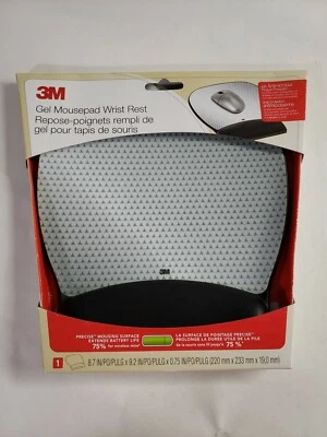 Mouse Pad Gel Wrist Rest 3M Precise Nonskid Base 8.7" x 9.2" NEW - Image 1 of 3