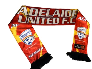 Adelaide United Footbal Club MEMBER Scarf - FREE SHIP in Australia - Picture 1 of 1