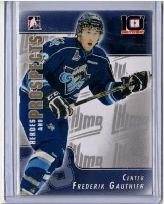 FREDERIK GAUTHIER 13/14 ITG H&P Rookie 10th Anniversary Tribute #T-37 Oceanic - Image 1 of 2
