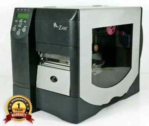 Refurbished Zebra Z4M Thermal Transfer Label Printer 1 YR WARRANTY - Picture 1 of 8