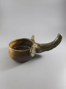 Handmade Hobbyists Piece Elephant Planter. Trunk Up for Good Luck. Pre-owned.  - Picture 1 of 9