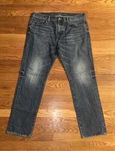 Men’s American Eagle Slim Straight Jeans Size 36x32 - Medium Wash - Picture 1 of 13