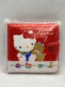 Cartera Hello Kitty “I Love My Teddy Bear” Hecha en Japón 1986 De colección - Imagen 1 de 4