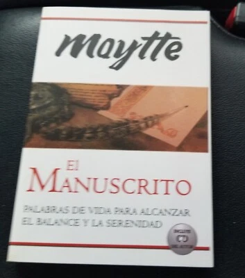 El Manuscrito MAYTTE  Sepulveda Book and CD . Crecimiento Personal. New - Image 1 of 2