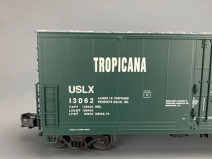 Atlas O 6505-1 Evans 53’ Double-Plug Door Boxcar Tropicana 3-Rail O1549 LZ - Picture 1 of 21