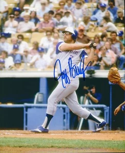 Jeff Burroughs autographed 8x10 In person #7 Braves MVP 1974 Texas - Picture 1 of 1