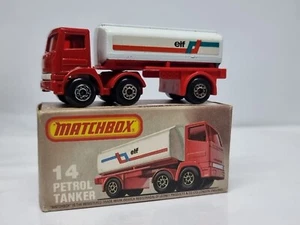 MATCHBOX LESNEY SUPERFAST No 14 PETROL TANKER  IN  Vgc - Picture 1 of 13