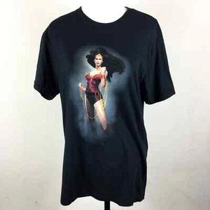 Next Level Wonder Woman Black Tee Shirt - Picture 1 of 3