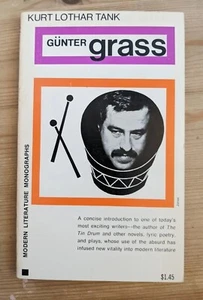 Gunter Grass by Kurt Lothar Tank Vintage 1969 1st Edition Literature Monographs - Picture 1 of 17