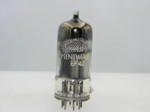 Philips Miniwatt Holland EF42 Test NOS 100% 3 Getters Mesh Serious Tubes S207 - Picture 1 of 4