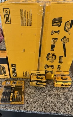 DEWALT 20-Volt Max Lithium-Ion 10-Tool Cordless Combo Kit with Two 2.0 Ah - Image 1 of 4