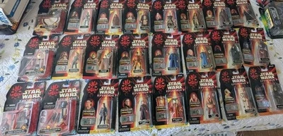 Lot of 20 1999 Star Wars Episode One Action Figures With Bonus Accessories Of 4 - Image 1 of 4