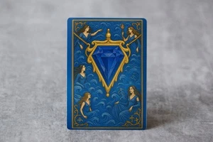 Illuminated Manuscript Sapphire Mox | MTG Satirical Fan Art - Picture 1 of 3