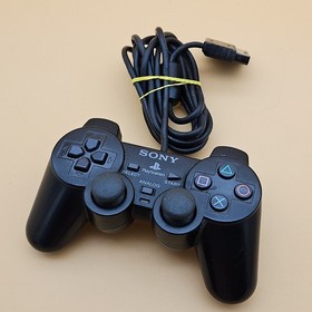 PlayStation 2 PS2 Official OEM Sony DualShock 2 Controller Black Working