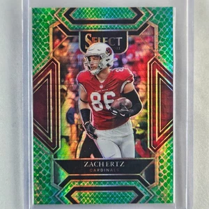 Panini Select 2021 - Club Level Zach Ertz #228 Dragon Scale Prizm/89 - Imagen 1 de 2