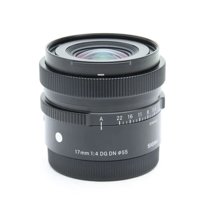 Sigma 17mm F/4 DG DN Contemporary (for Sony E mount) -Near Mint- #304 - Image 1 of 4