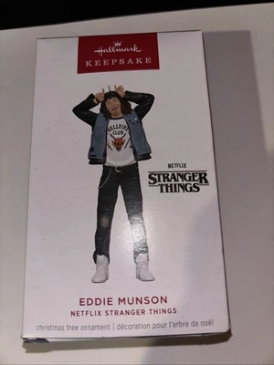New Hallmark 2024 Netflix Stranger Things Eddie Munson Keepsake Ornament - Image 1 of 4