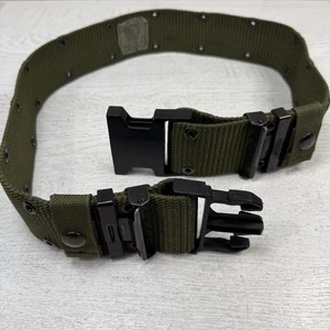 USGI Military LC2 Nylon Web Pistol Belt Size Medium Plastic Buckle US GI Army - Picture 1 of 12