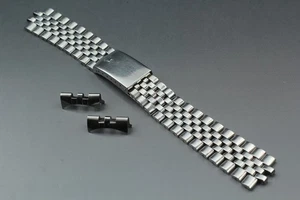 Vintage 1970s Rolex 6251H 55 End Links 20mm Jubilee Watch Bracelet From Japan - Picture 1 of 10