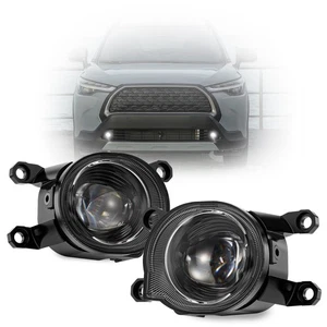 Pair LED Fog Lights Bumper Lamps Assembly For 2020 2021 2022 2023 Corolla Cross - Picture 1 of 4