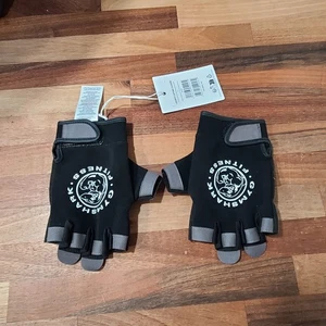 Gymshark Fitness Gloves Black/Gray Size Large - Picture 1 of 11
