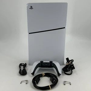 Sony PlayStation 5 Slim Digital Edition Konsole 1TB mit Controller - Top - Bild 1 von 7