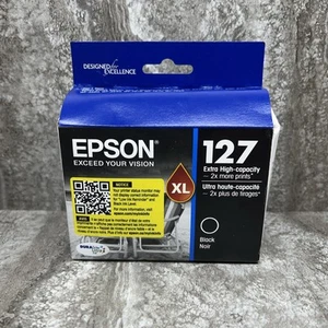 Epson 127XL Black Ink Cartridge - Best By: 08/2027 Slightly Damage Packing - Picture 1 of 5