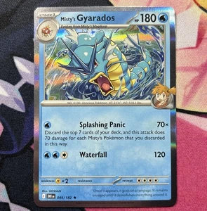 Misty's Gyarados 049/182 Sv10: Destined Rivals Rare Holo - Picture 1 of 2