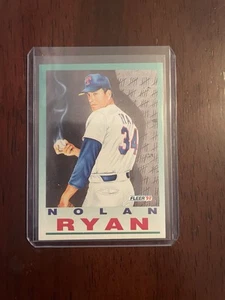 Nolan Ryan 1992 Fleer #710  - Picture 1 of 2