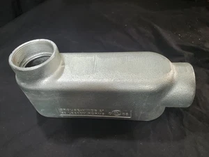 Corpo condotto Eaton Crouse-Hinds LB200M 2" forma 5 nuovo senza scatola originale - Foto 1 di 7