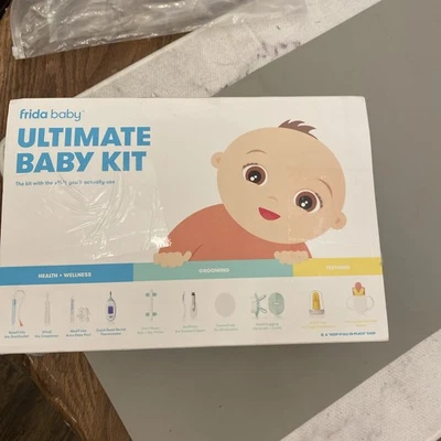 Frida Baby Ultimate Baby Kit Infant Essentials Set de Regalo - TOTALMENTE NUEVO Bix dañado Foto 1 de 4
