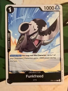 X 1 Funkfreed EB01-044 C Memorial Collection ONE PIECE NM-M - Picture 1 of 2