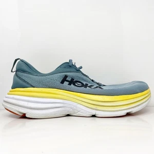 Hoka One One Mens Bondi 8 1127953 GBMS Blue Running Shoes Sneakers Size 12.5 2E - Picture 1 of 12