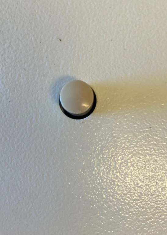 BROTHER  SEWING MACHINE PUSH BUTTON LIGHT SWITCH WITH SPRING  VX RANGE ETC  p721 - Image 1 of 3