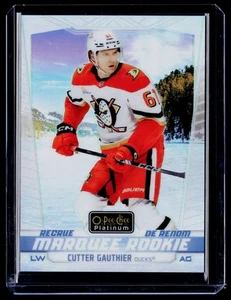 2024-25 O-Pee-Chee Platinum Marquee Rookie Pond Hockey Cutter Gauthier Rookie - Picture 1 of 3