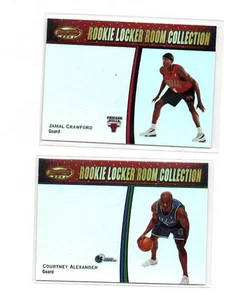 2000-01 Bowman's Best  ROOKIE LOCKER ROOM  REFRACTOR (CRAWFORD & ALEXANDER) - Picture 1 of 2