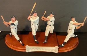 2002 Danbury Mint Yankees Legends Figur/Statue Ruth DiMaggio Gehrig Mantle NEUWERTIG - Bild 1 von 11