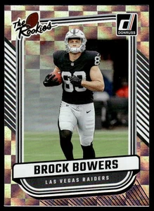 Tarjeta de fútbol americano Brock Bowers 2024 Donruss #TR-36 The Rookies Las Vegas Raiders - Imagen 1 de 2