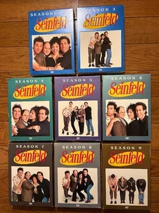 Seinfeld Complete Series Seasons 1-9 DVD Box Set (All 32 Discs w/ 180 episodes) - Picture 1 of 7