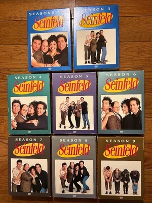 Seinfeld Complete Series Seasons 1-9 DVD Box Set (All 32 Discs w/ 180 episodes) - Image 1 of 4